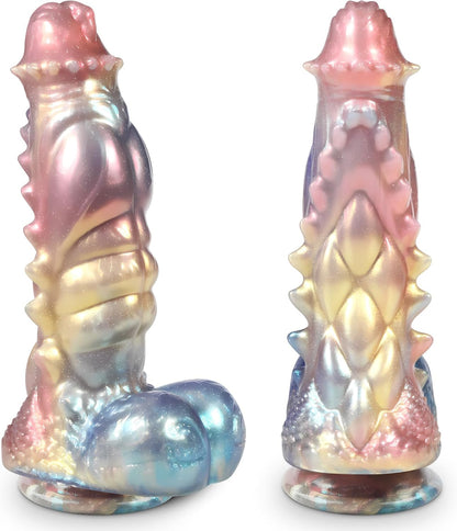 Realistic Thick Monster Dragon Dildo with Strong Suction Cup 11.6"