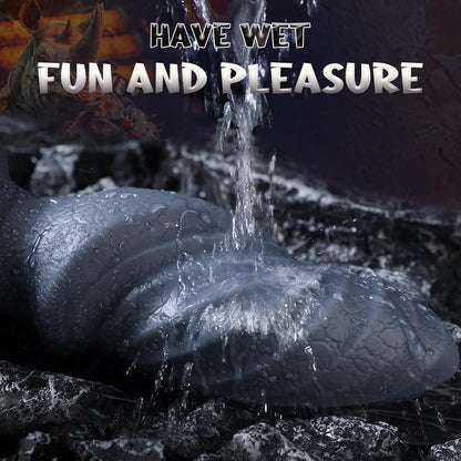 Huge Silicone Monster Animal Dildos with Big Knot 11 Inch