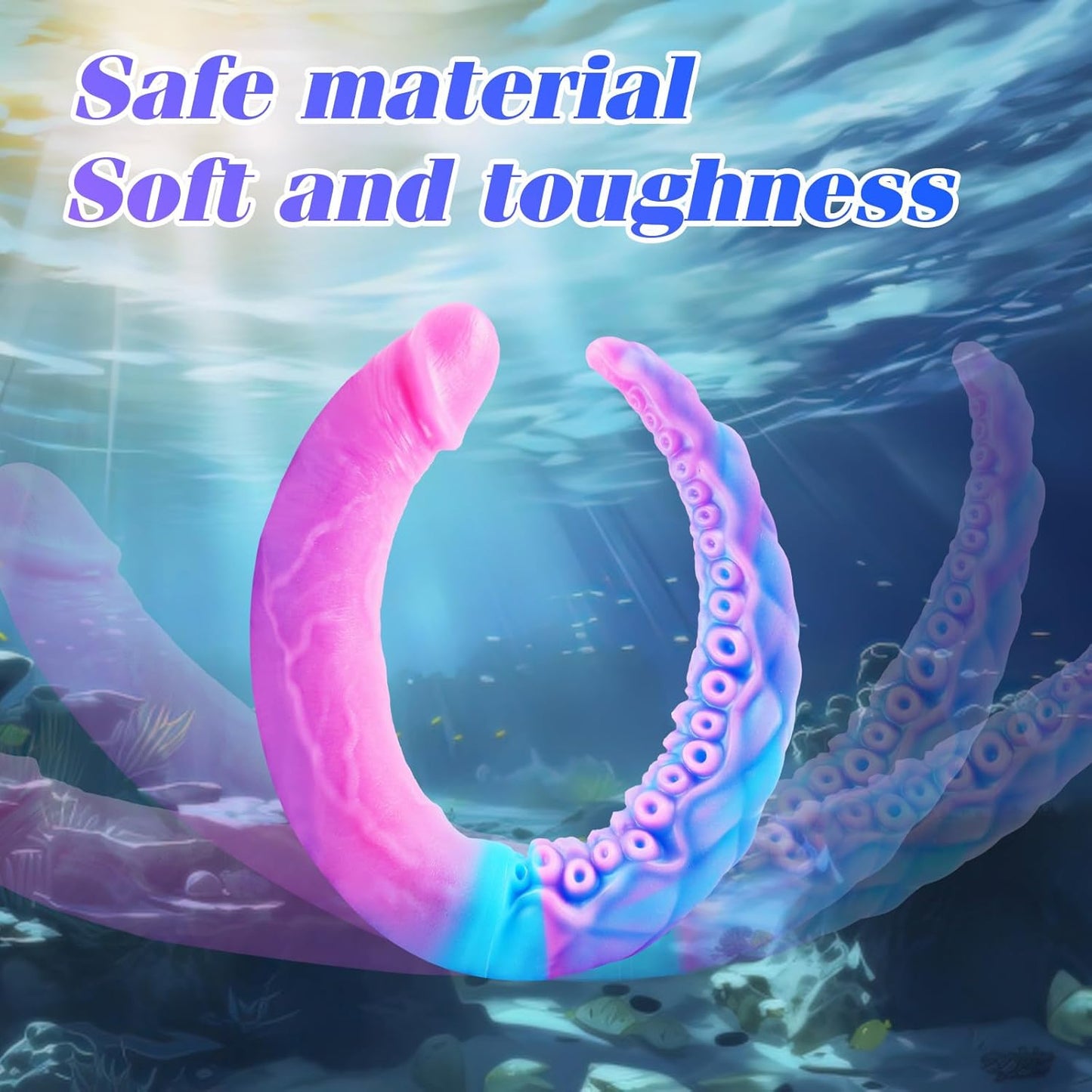 Massive Double-Headed Tentacle Realistic Monster Dildo 20.5inch