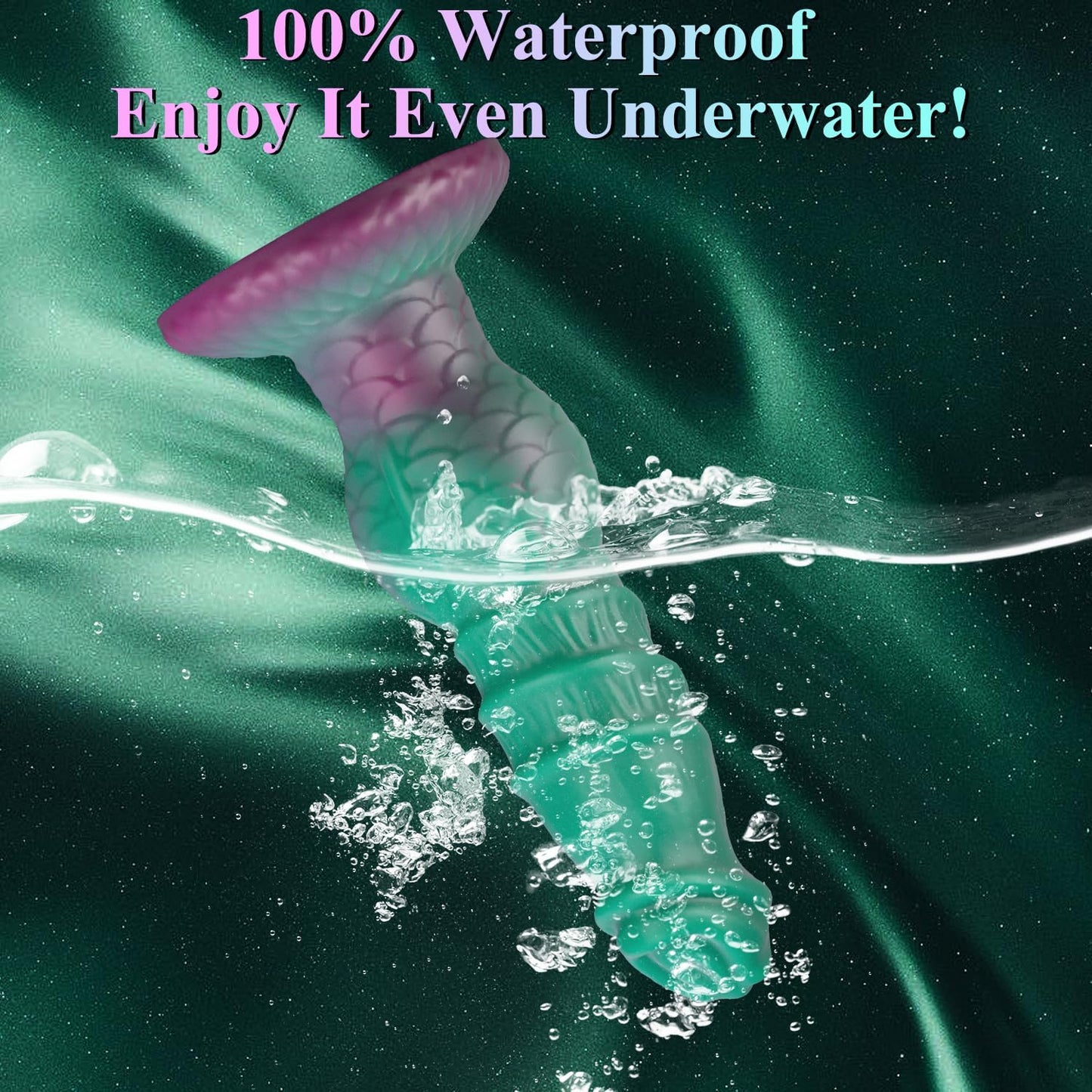 Inflatable Adjustable Thickness Dragon Knot Dildo