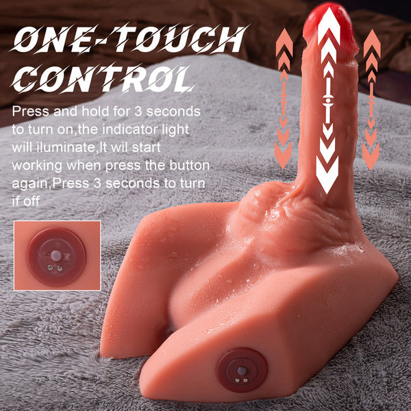 Johnson Robot Sex Doll with 6.29in Electric Dildo 5.66LB