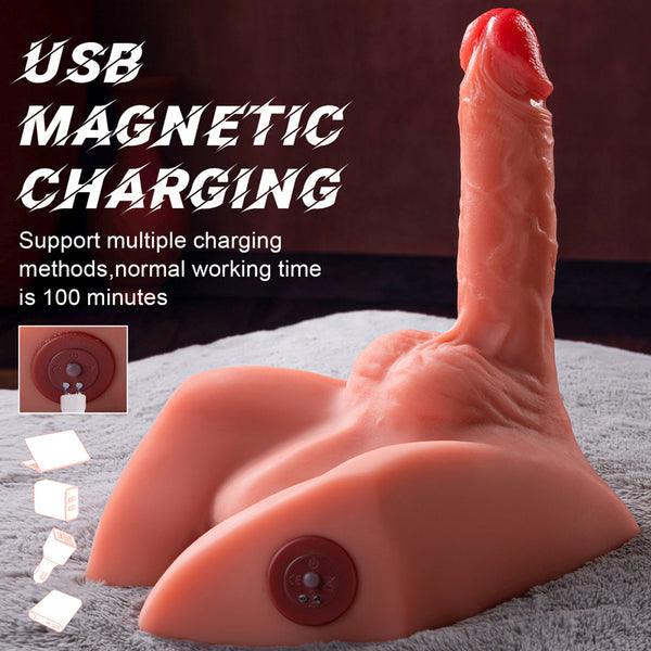 Johnson Robot Sex Doll with 6.29in Electric Dildo 5.66LB