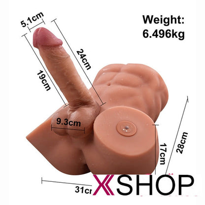 Gretel Sex Robot with 7" Thrusting Vibrating Detachable Big Dildo 14.3LB