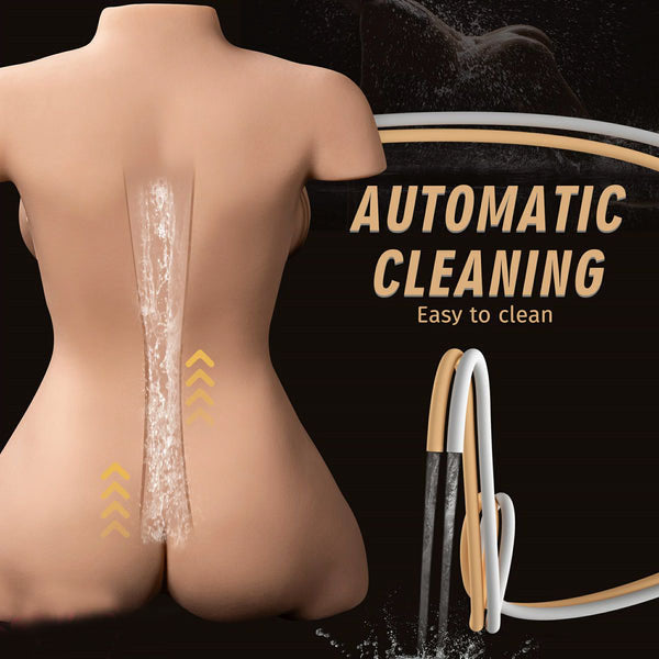 Jorika Sucking Vibrating Real Torso Sex Doll 37.47LB