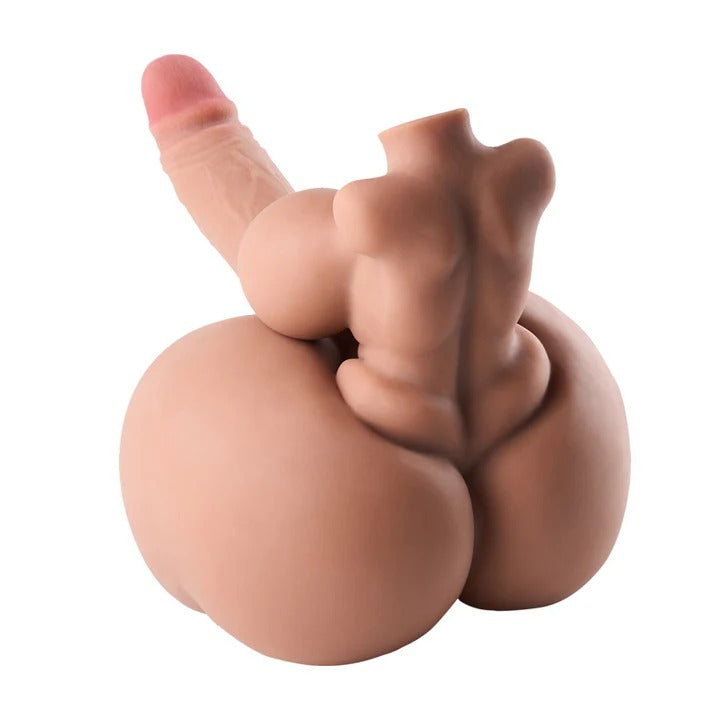 Tracy Hentai Love Doll Torso with 7.1-inch Giant Dildo 8.5lbs