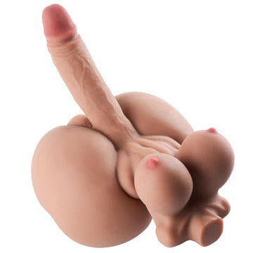 Tracy Hentai Love Doll Torso with 7.1-inch Giant Dildo 8.5lbs