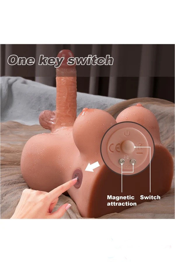 Nina Shemale Sex Doll With 6.3″ Realistic Thrusting Dildo 17.59LB