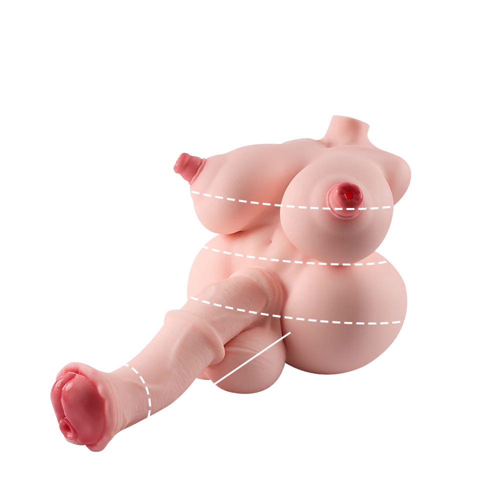Molly Futa Torso Sex Doll with Horse Penis and Fuckable Tits 37LB  KINKY  PLANET UK