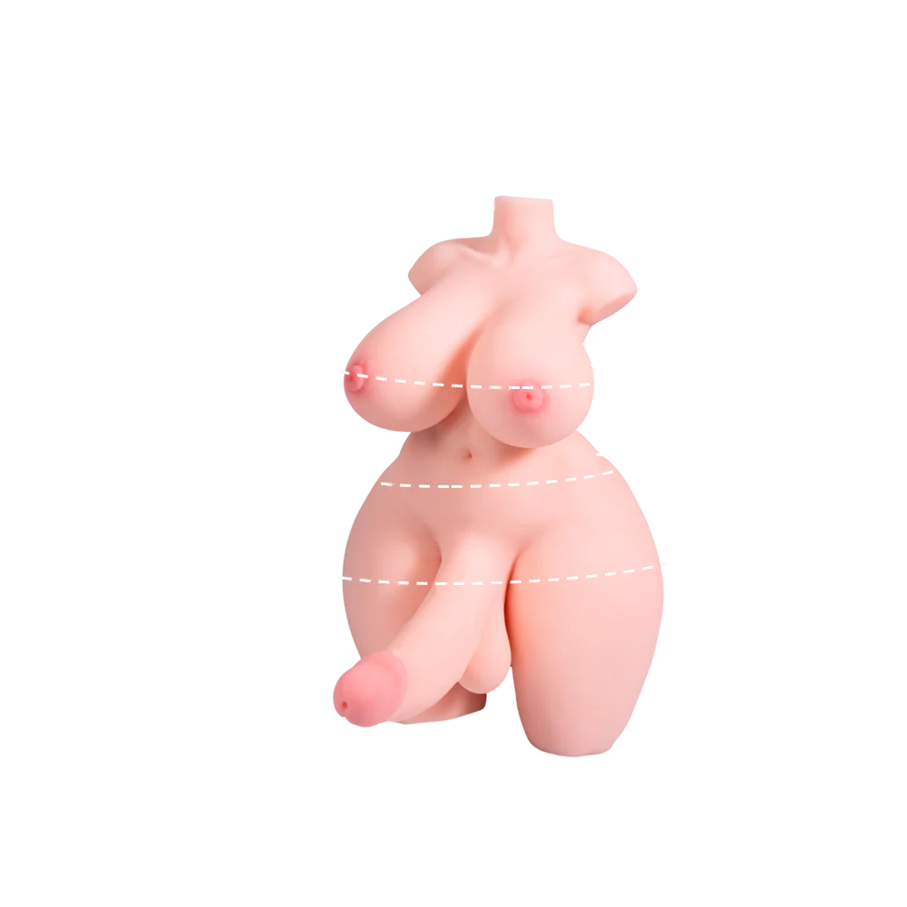 Hentai Trans Big Ass Half Body Sex Doll 12.57lbs
