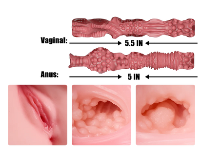 Denvir Three Mega Breasts Hentai Fantasy Torso Double Vagina 8.9lbs