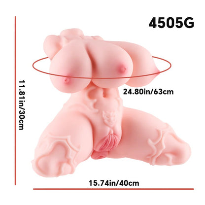 Denvir Three Mega Breasts Hentai Fantasy Torso Double Vagina 8.9lbs