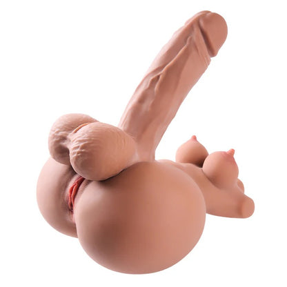 Tori Futanari Hentai Torso Sex Doll 9in Big Penis Nice Tits