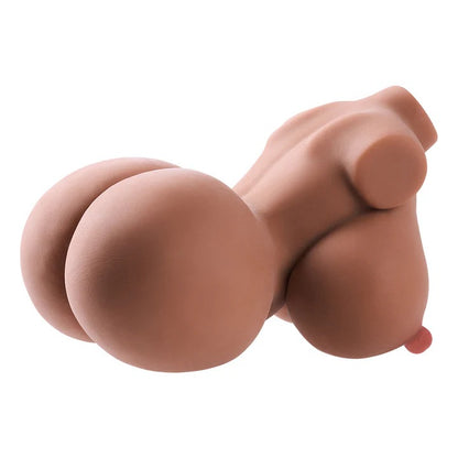 Tan Lucy Realistic Torso Sex Doll Fuckable Tits Sex Toy 8.8lb