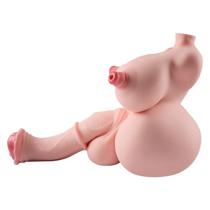 Molly Futa Torso Sex Doll with Horse Penis and Fuckable Tits 37LB