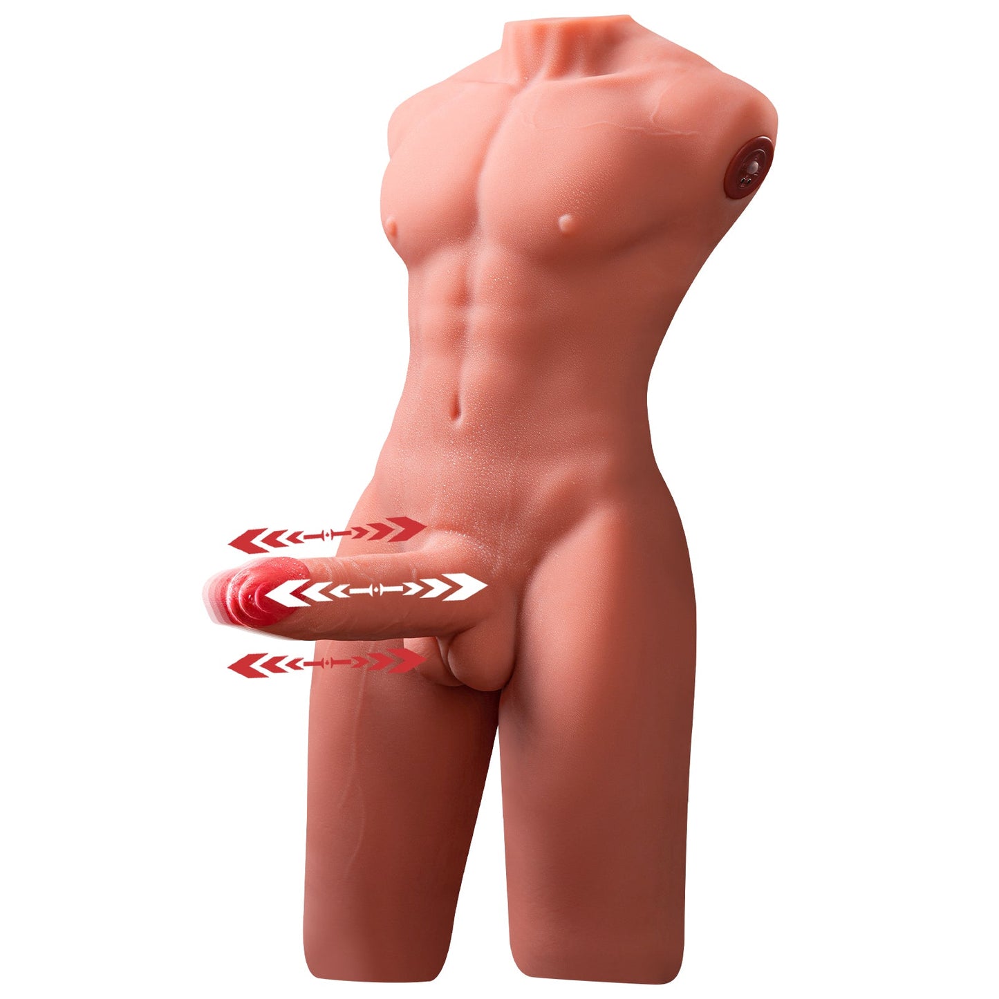 Tom Thrusting Vibrating Male Doll 34.61lb