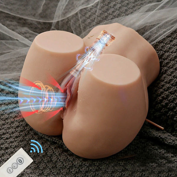 Agatha Sucking Vibrating Torso Sex Doll 13.45LB