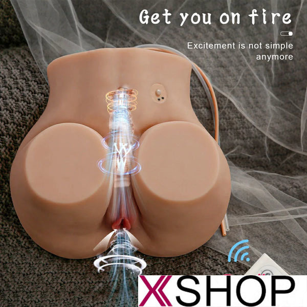 Agatha Sucking Vibrating Torso Sex Doll 13.45LB