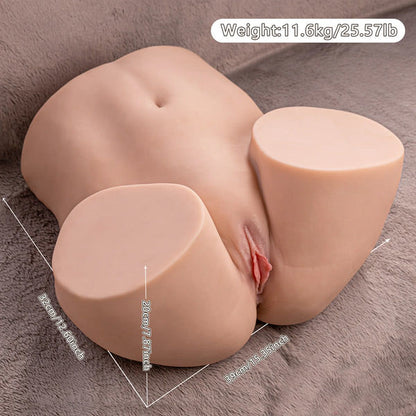 Ethel Ultra-real Telescopic Sucking Doggy Style BBW Big Booty Sex Doll 25.57LB