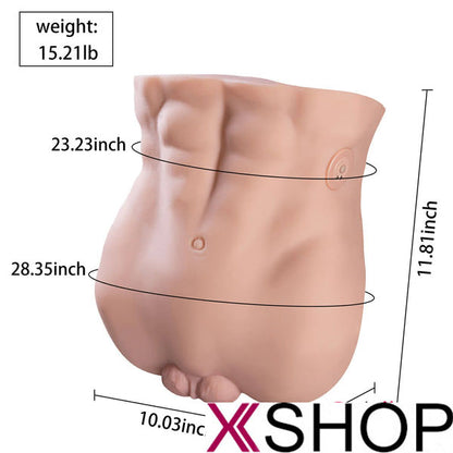 Hebe Automatic Sucking Vibrating Male Juice Ass Real Sexdolls 15.21LB