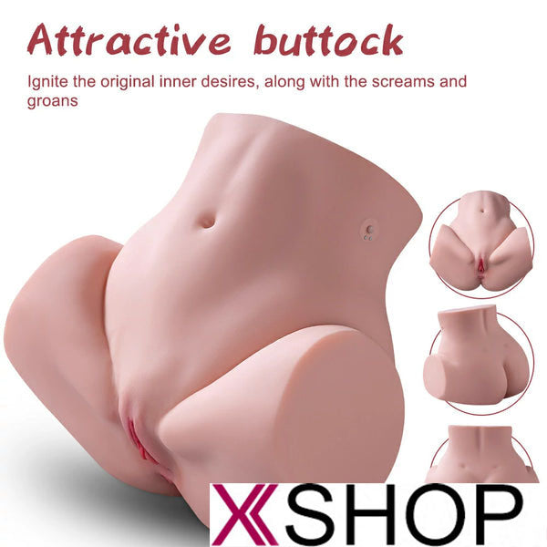 Julie Electric Sucking Big Booty Female Sex Doll Torso 35.05LB