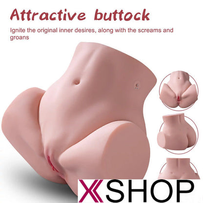 Julie Electric Sucking Big Booty Female Sex Doll Torso 35.05LB