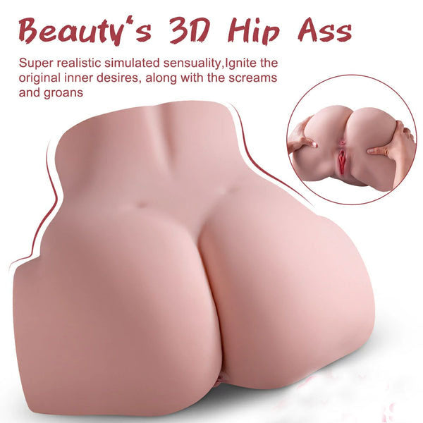 Julie Electric Sucking Big Booty Female Sex Doll Torso 35.05LB