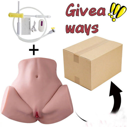 Julie Electric Sucking Big Booty Female Sex Doll Torso 35.05LB