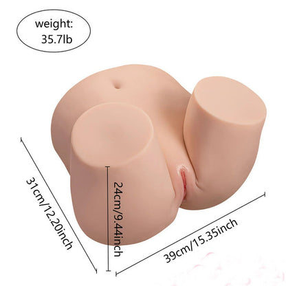 Kama Realistic Automatic Sucking Vibrating Big Ass Sex Torso 35.7LB