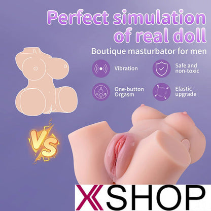Luciana Automatic Sucking Vibrating Sex Doll 5.95LB