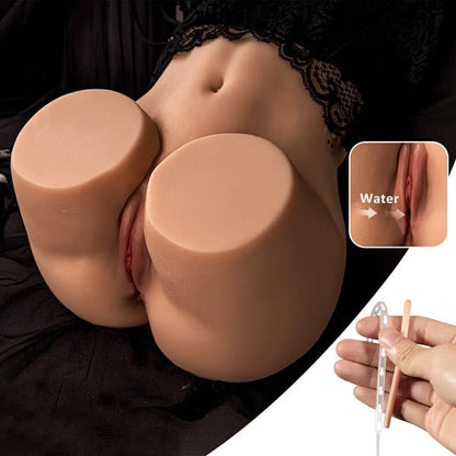Minian Vibrating Sucking Torso Sex Doll 13.22 LB