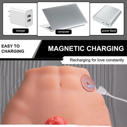 Peel Automatic Thrusting Vibrating Sex Doll With 6.69″ Penis 9.56LB