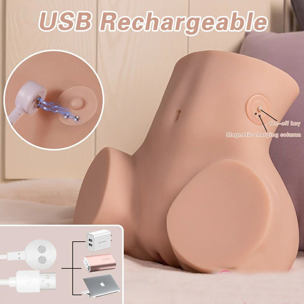 Sydni Automatic Sucking Vibrating Big Butts Sex Dolls 16.42LB