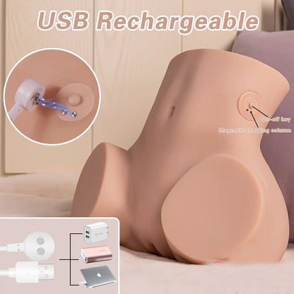 Sydni Automatic Sucking Vibrating Big Butts Sex Dolls 16.42LB