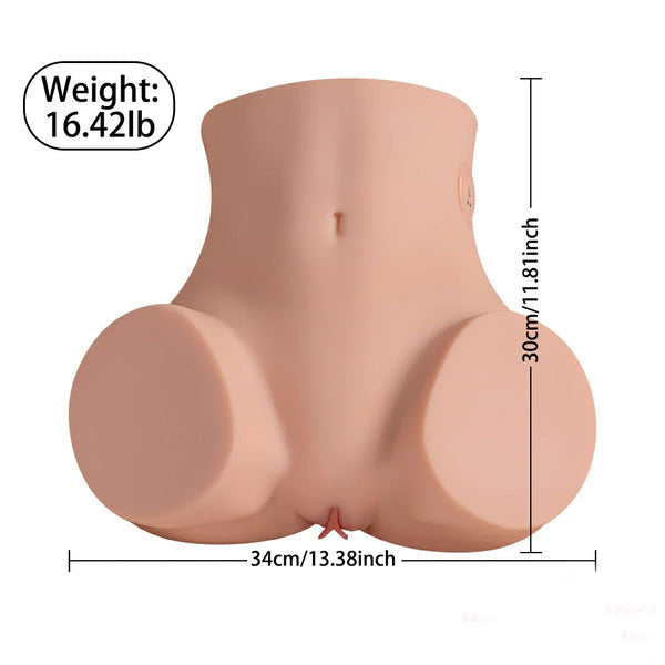 Sydni Automatic Sucking Vibrating Big Butts Sex Dolls 16.42LB