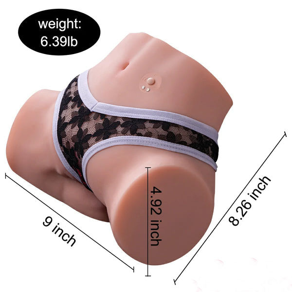 Tracy Lifelike Vibrating Ass Torso Sex Doll 6.39LB